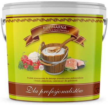 Kulinarna homogenizowana 18% wiadro 5kg - BIERUŃ